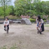 長女公園デビュー